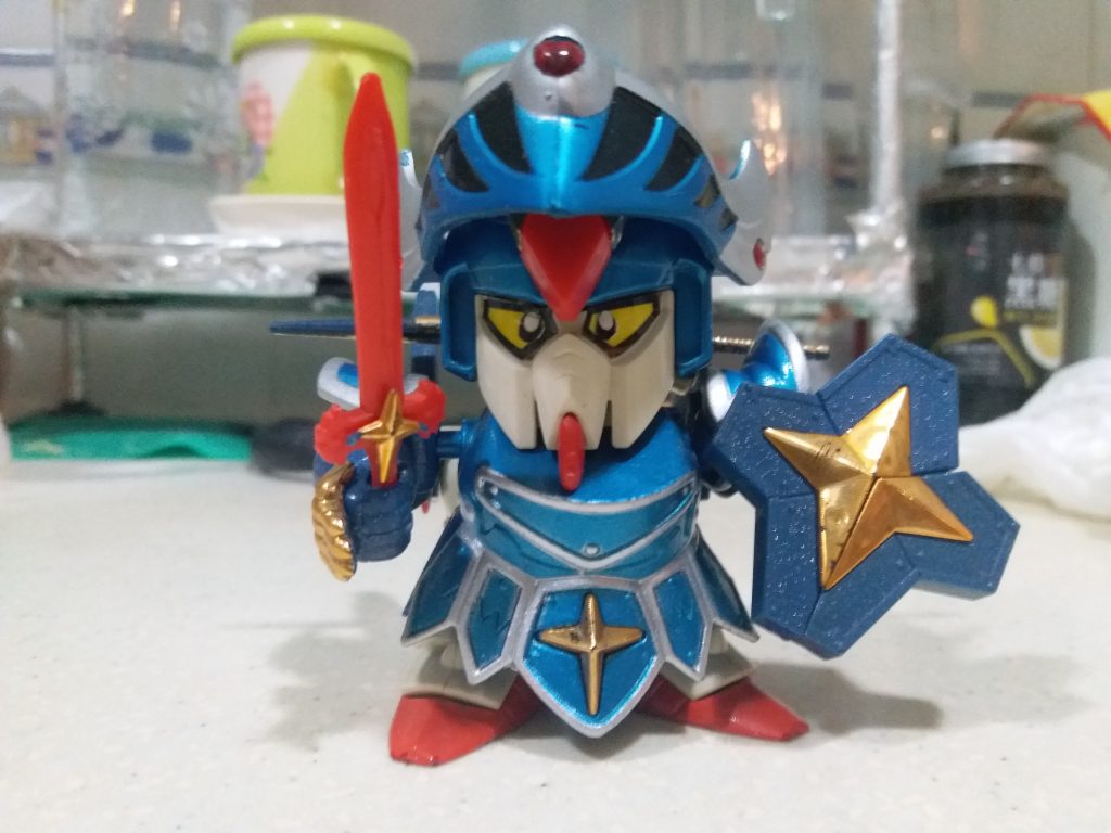 元祖SD FAナイトガンダム–3枚目/制作者：LUNLUN（邪道可動）