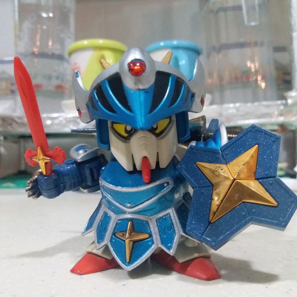 元祖SD FAナイトガンダム｜LUNLUN（邪道可動）さんのガンプラ