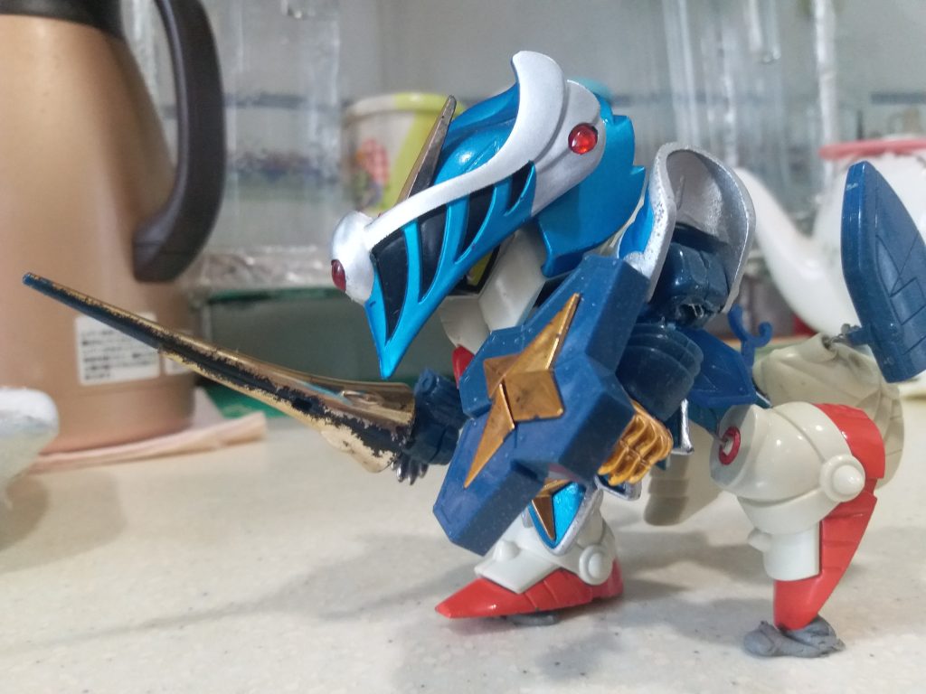 元祖SD FAナイトガンダム（邪道可動）–2枚目/制作者：LUNLUN（邪道可動）