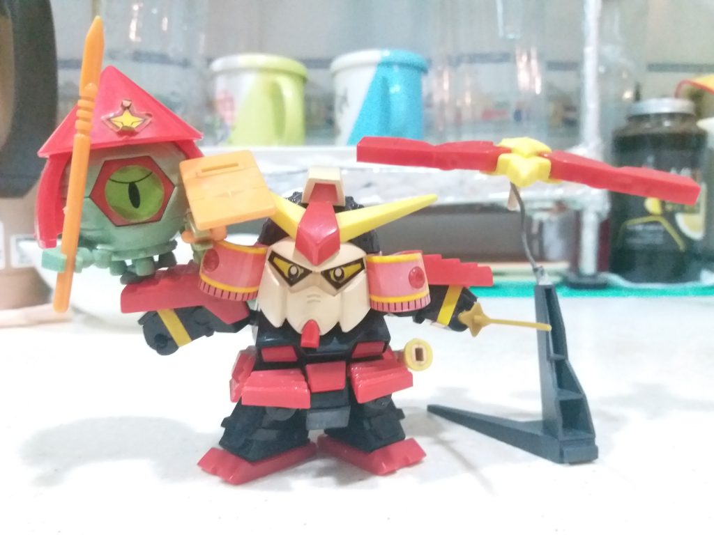 元祖SD 武者頑駄無 & 暴流–5枚目/制作者：LUNLUN（邪道可動）