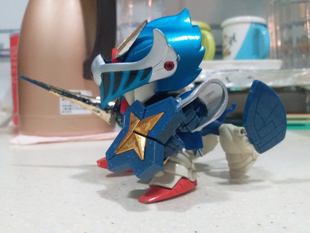 SDX VS 元祖SD FAナイトガンダム–9枚目/制作者：LUNLUN（邪道可動）