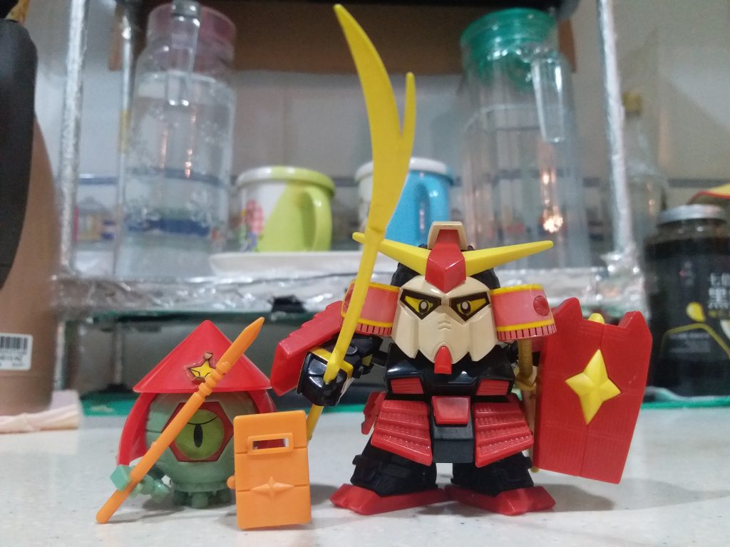 元祖SD 武者頑駄無 & 暴流–2枚目/制作者：LUNLUN（邪道可動）