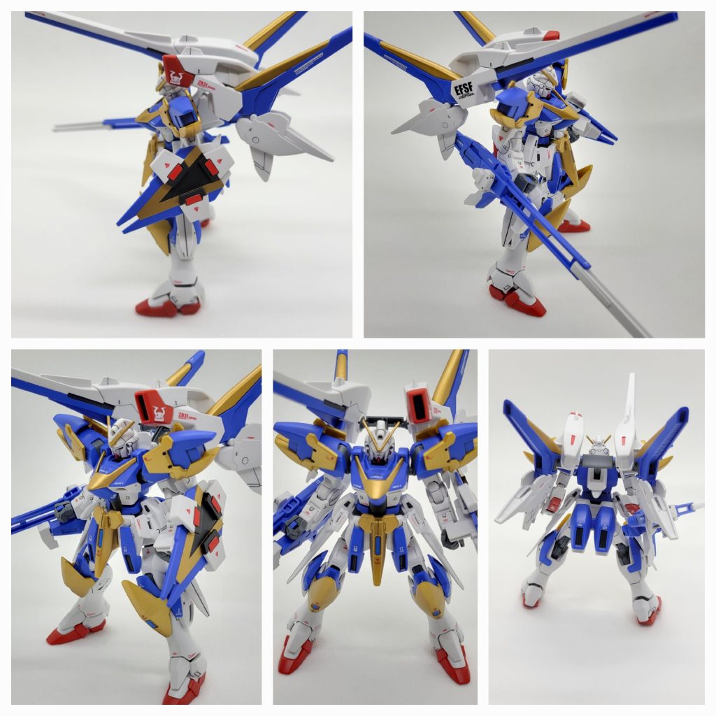 HG V2ガンダム　アサルトバスター　ヴィクトリー　セット HGUC V2アサルトバスター レビュー
