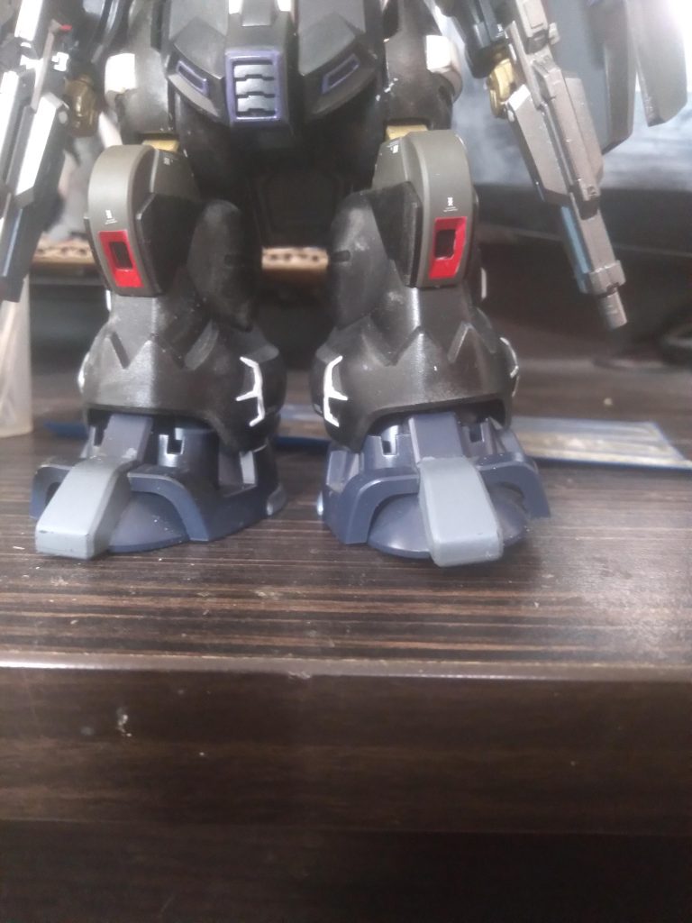 The only issue is the feet aren't flat on the ground. It can still stand on its own, however. I still have a few small things to do but I think it looks better