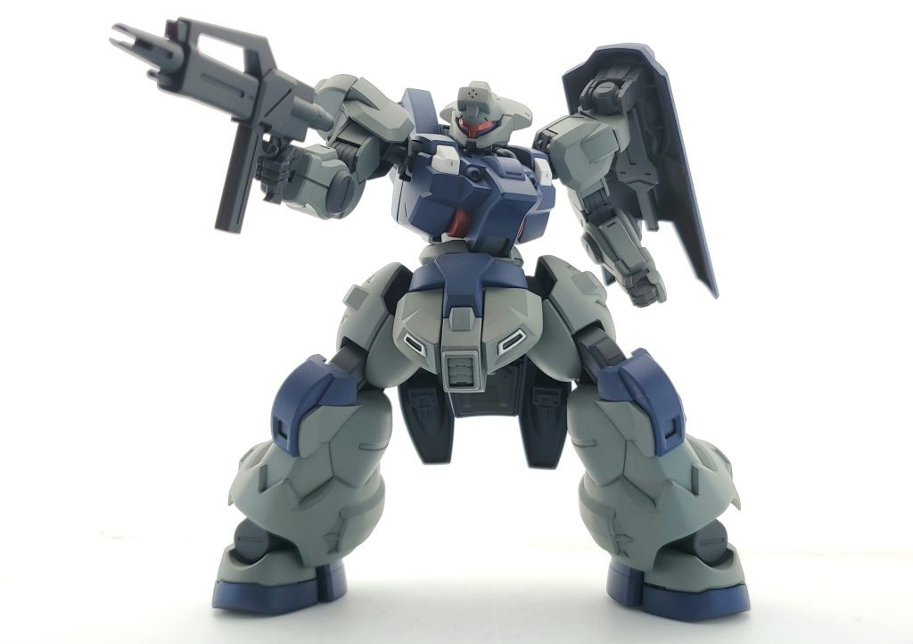 ライフル持ち手はジャンクの中にあったものを塗装して付けてます。手首ボールジョイントは無加工でピッタリでした。