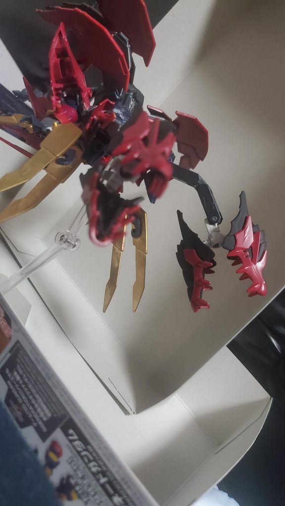 素人の腕ですがワイバーンモードにできるようにしました。