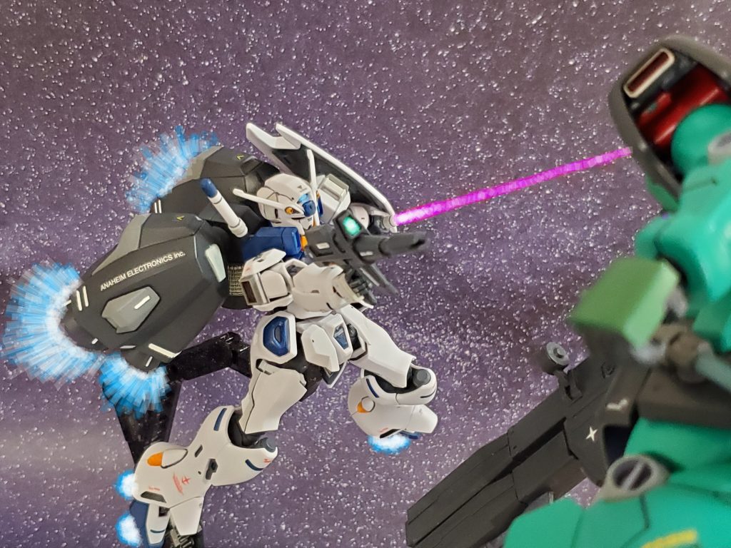 エンゲージゼロのパイロット、ゼロ・ムラサメはエマァ・ダイスから自分と同類のものを感じ集中力を高め、リック・ドムIIに挑むのであった……💫『0083~Emma Dice Story~🧚』第3部、完😎✨以上、私の妄想イメージによるガンダム試作0号機エンゲージゼロと『FairyHeart隊🧚』の激突戦線でした~😊🎶