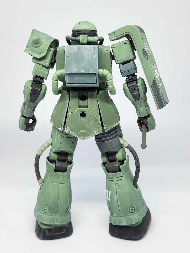 今回は成形色生かしで部分塗装及びウェザリングで仕上げでいます!基本的にはモールドの彫り直しくらいでサクッとつくりました!