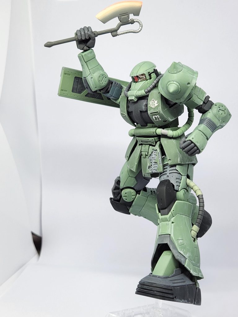 技術はまだまだですが、ハイライトのウェザリングにより、使用感がでたかな?と自分では納得しています!閲覧ありがとうございます!