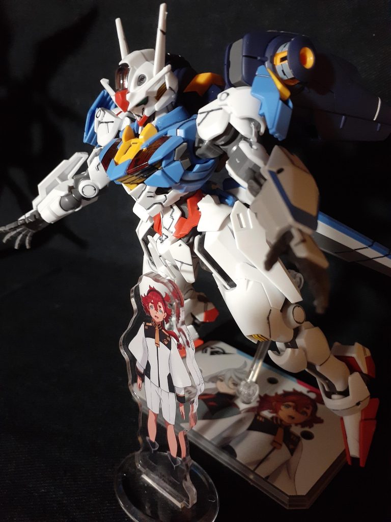 フライトユニット装備もやってみました。後継機も出てきましたが、こうしてみるとバリエーションが多くてエアリアルもまだまだ全然現役なのではと思いましたね。