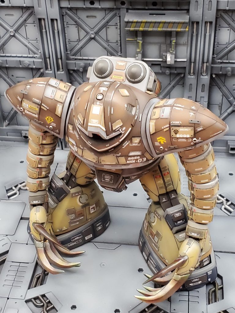 なんちゃってRGゴッグ(HGです)–4枚目/制作者：マ～房