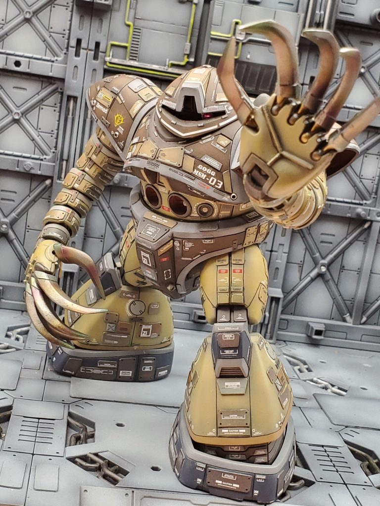 なんちゃってRGゴッグ(HGです)–2枚目/制作者：マ～房