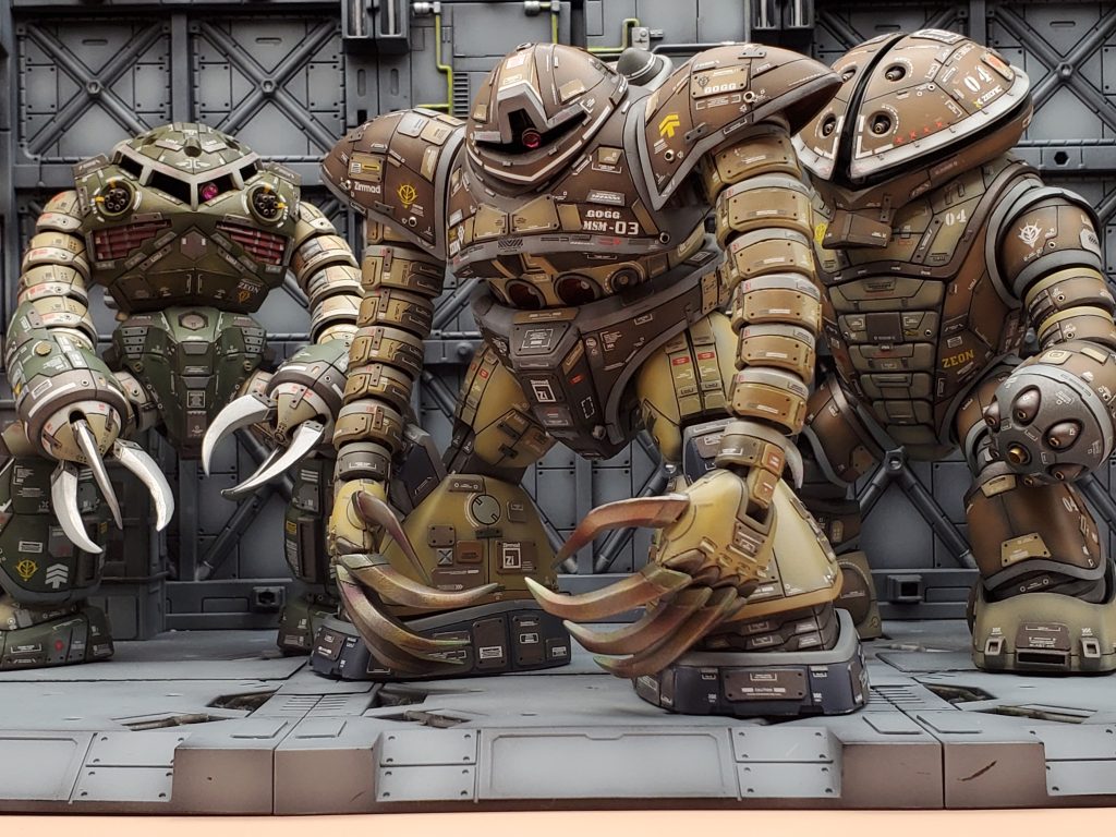 なんちゃってRGゴッグ(HGです)–5枚目/制作者：マ～房