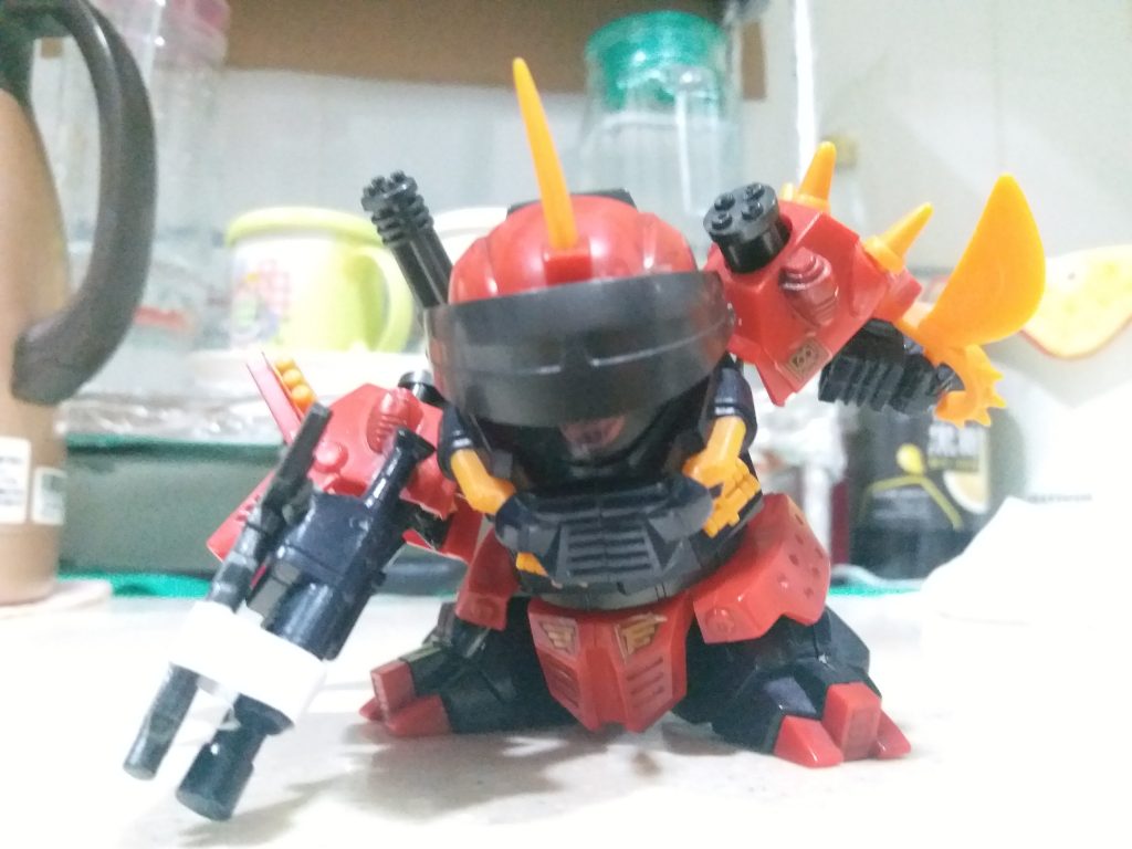 元祖SD パワードブラッディザク（邪道可動）–4枚目/制作者：LUNLUN（邪道可動）