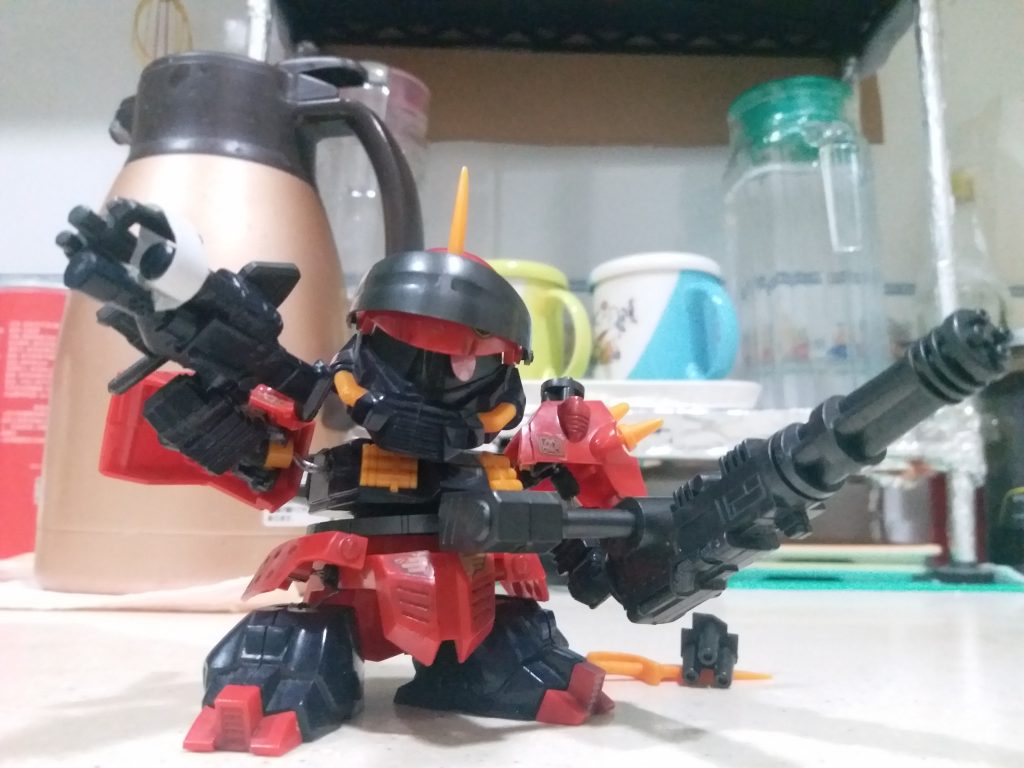 元祖SD パワードブラッディザク（邪道可動）–5枚目/制作者：LUNLUN（邪道可動）