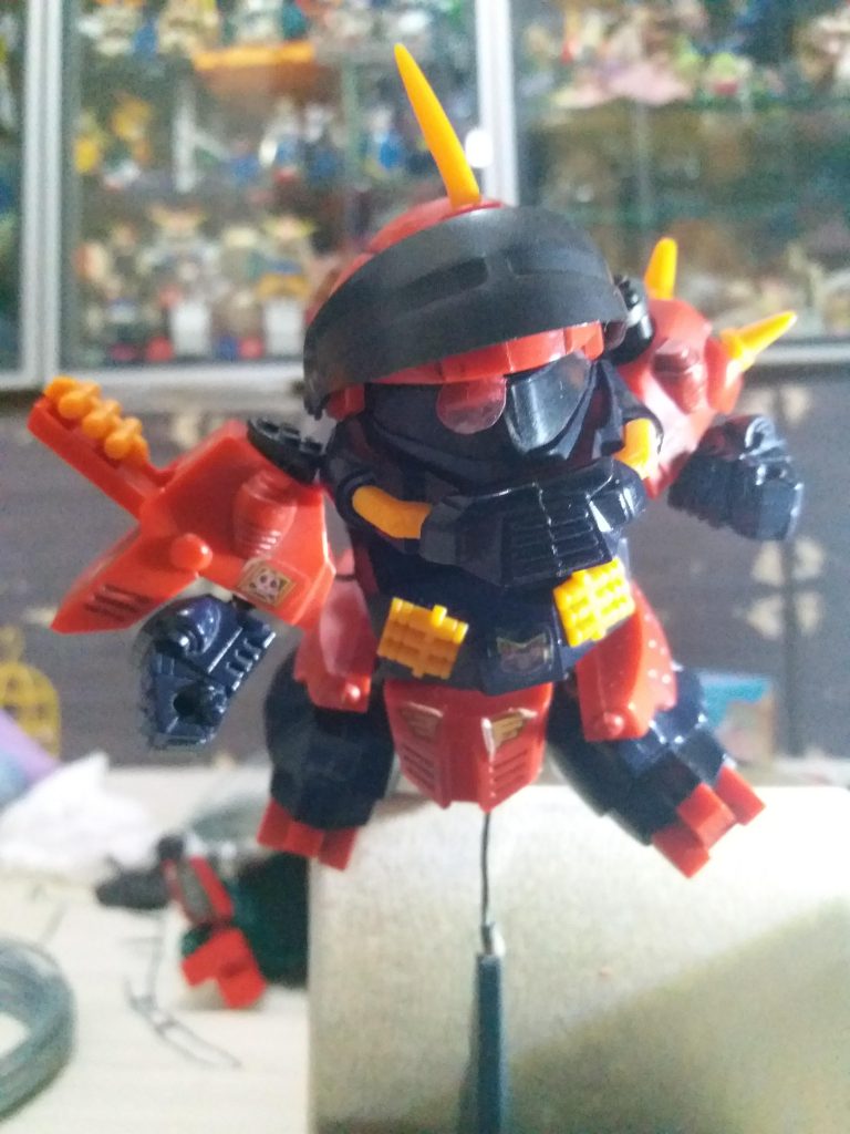 元祖SD パワードブラッディザク（邪道可動）–8枚目/制作者：LUNLUN（邪道可動）