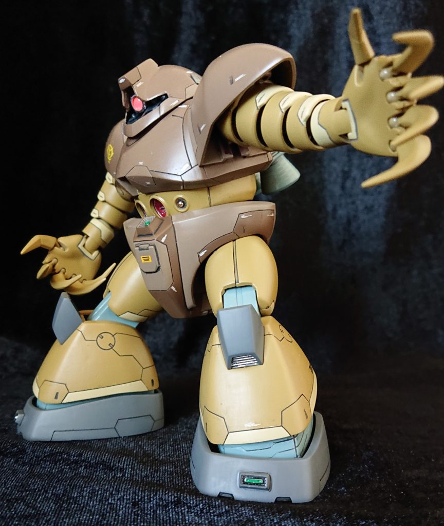 自分的に流行りのちょこっとスジボリにディテールアップパーツをチラホラまぶしてこんなん出ました😊