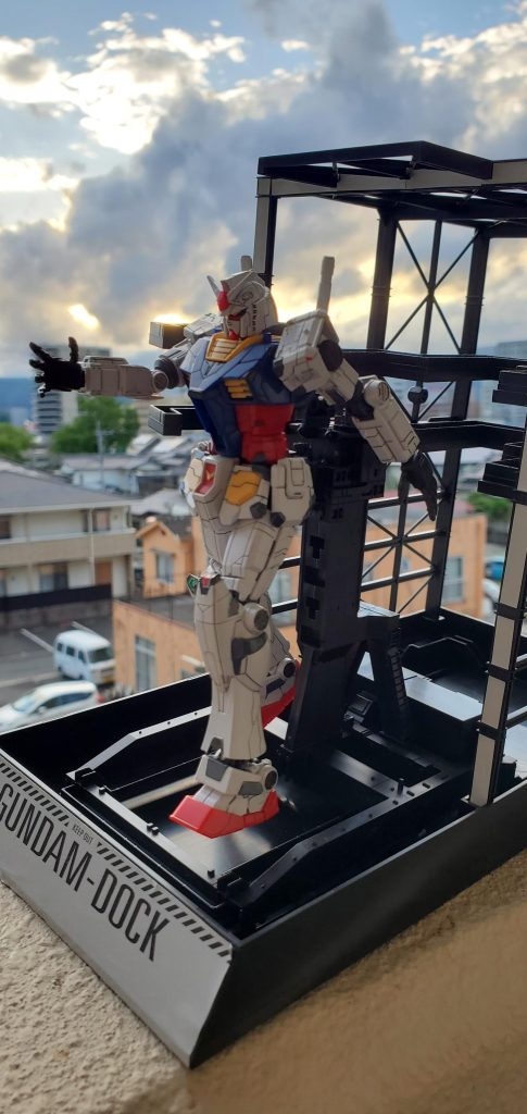 ぎこちなく歩いてみました笑