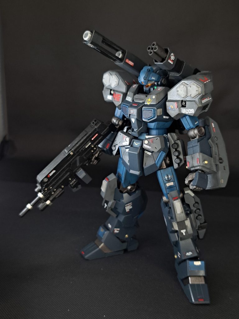 以上、ジェスタ・キャノンでございました。私生活の忙しさもあってだいぶ長く手が止まってしまっていたのですが、無事に完成させることができて本当に良かったです。そして、遂に念願のトライスターの撮影をし始めたのですが、3機一緒に写真を撮るのはとても難しいですね。。。ポージングや構図など、唸りながら試行錯誤しています(その息抜きで、ガンスタ更新していますw)。撮影を無事にできた際には、ガンスタへ投稿させていただければと思います。よろしければ見てやってください。