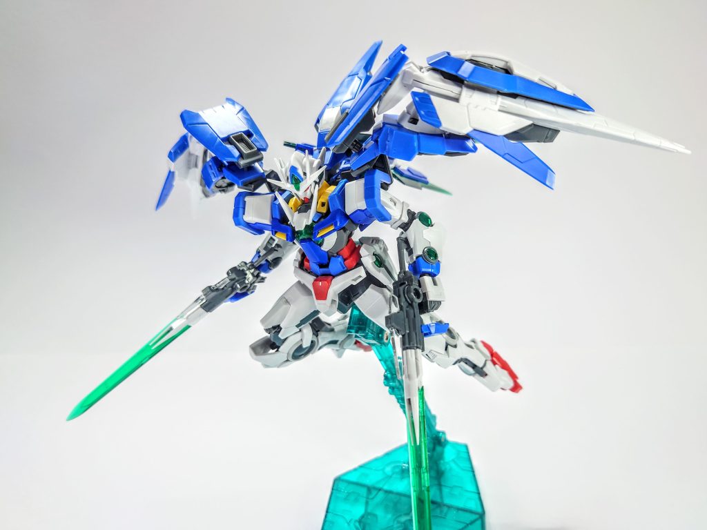 合体！オーライザー本体は合体せず両肩バインダーのみなので、追加武装という扱いです。