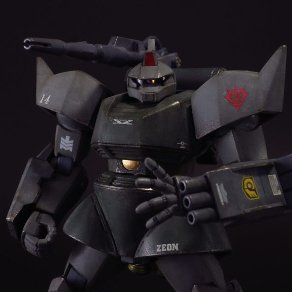 HGUC ゲルググキャノン　退色ウェザリング