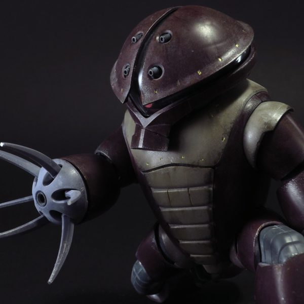 HGUC アッガイ　ウェザリング