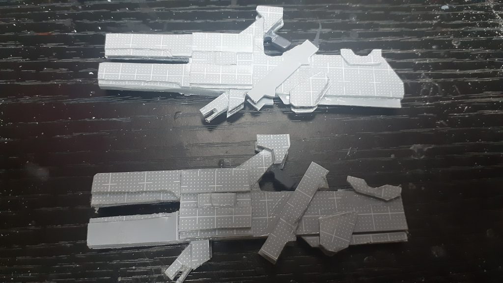 ライフルもないので自作。