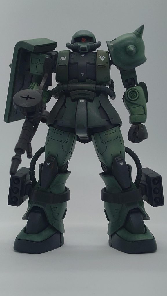 HG MSD MS06JC 陸戦型ザクⅡ (画像追加)｜crimsonさんのガンプラ
