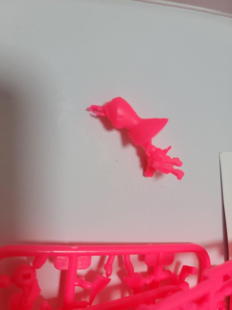 蛍光カラーが目にきます