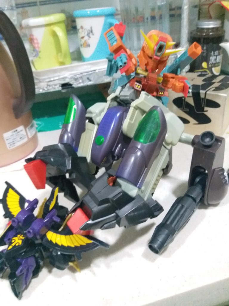 元祖SD フォートボマー&フォートグリフォン–6枚目/制作者：LUNLUN（邪道可動）