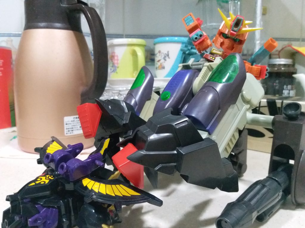 元祖SD フォートボマー&フォートグリフォン–7枚目/制作者：LUNLUN（邪道可動）