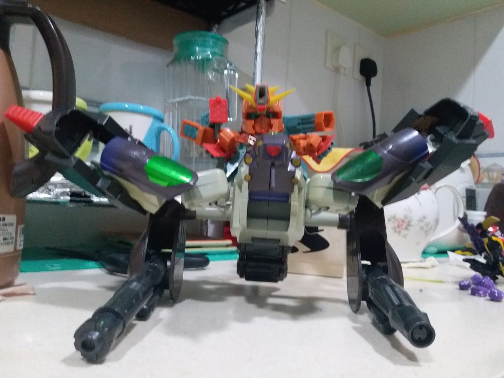 元祖SD フォートボマー&フォートグリフォン–3枚目/制作者：LUNLUN（邪道可動）