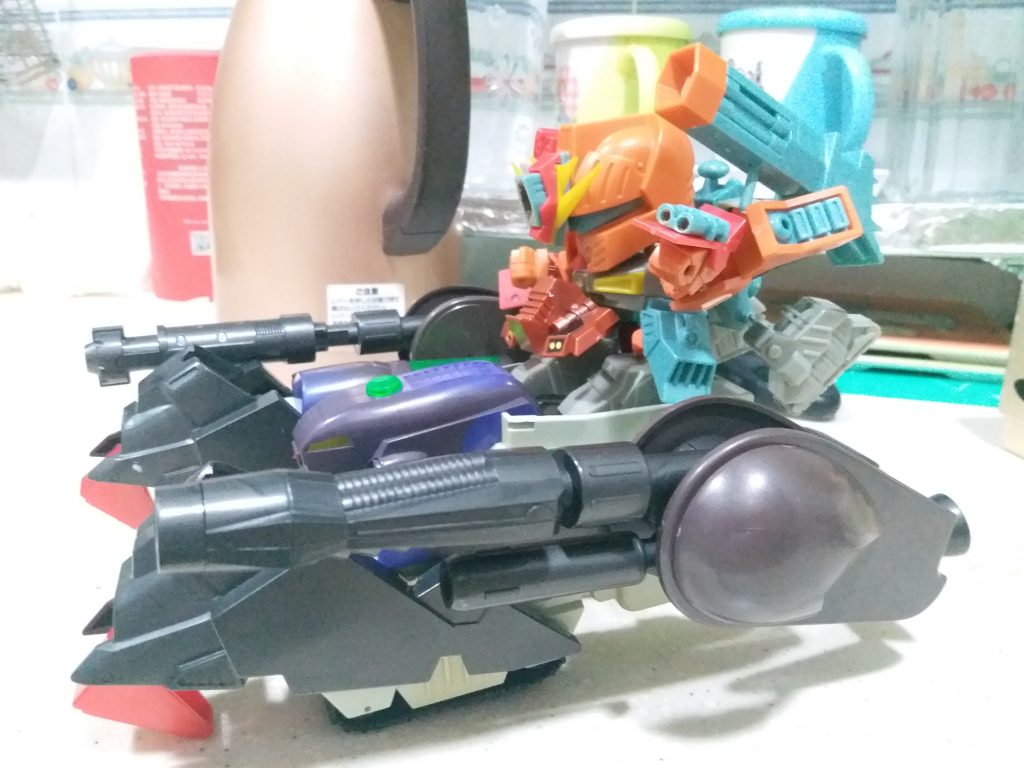 元祖SD フォートボマー&フォートグリフォン–3枚目/制作者：LUNLUN（邪道可動）