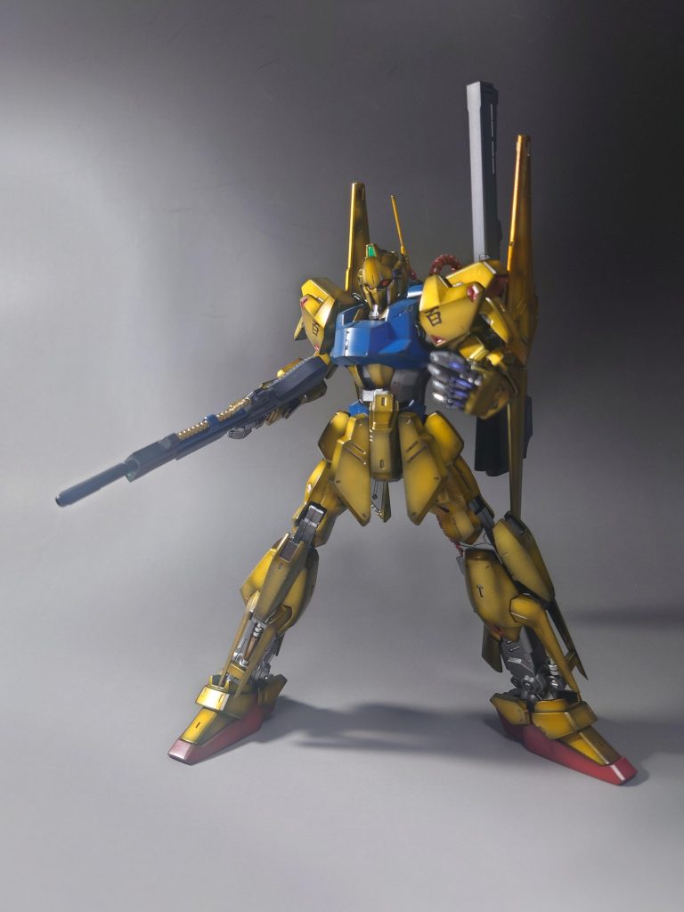 クリアーイエローと少量のクリアーオレンジでキャンディ仕上げにしました