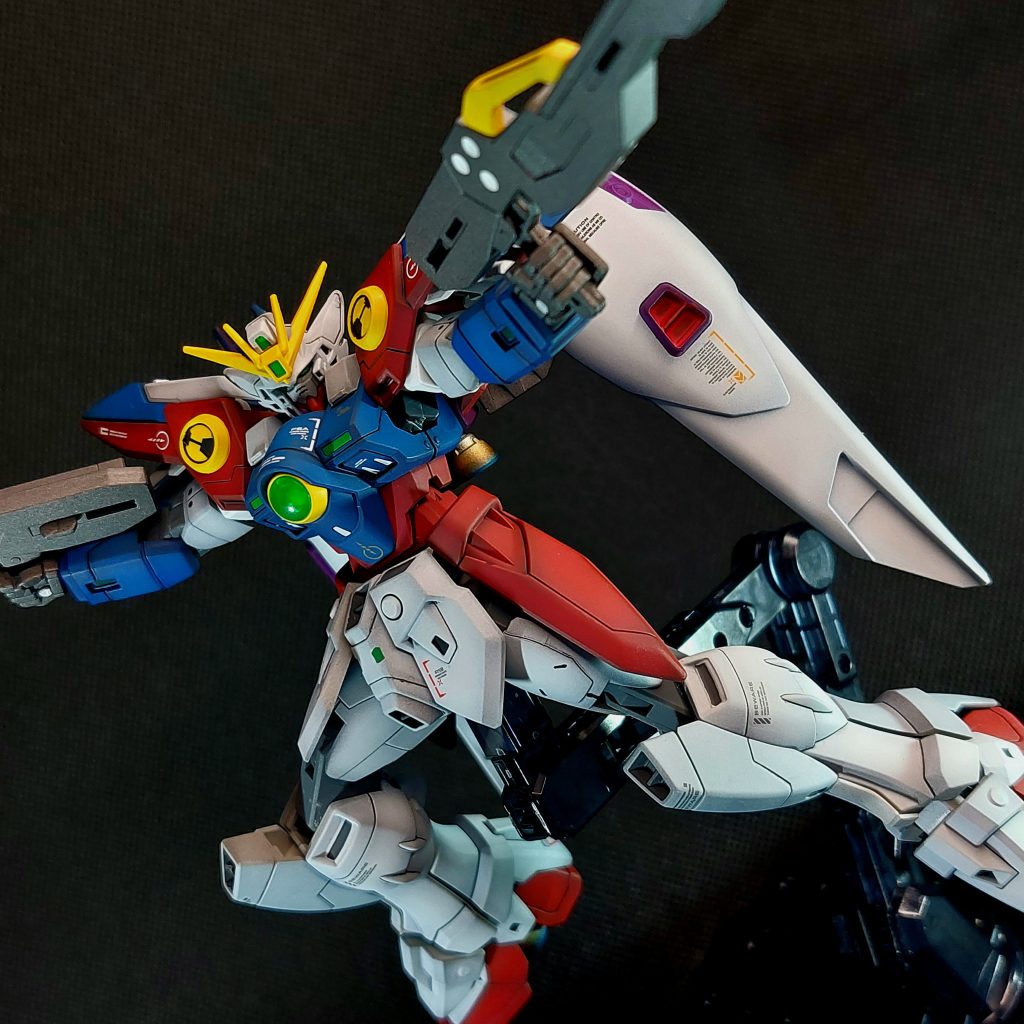 写真だとわかりにくいのですが黒立ち上げでグラデ入ってるのですが、肉眼だとめちゃめちゃ良い感じなんですよねー膝パーツとふくらはぎパーツはブルーグレーを入れてメリハリを🎵