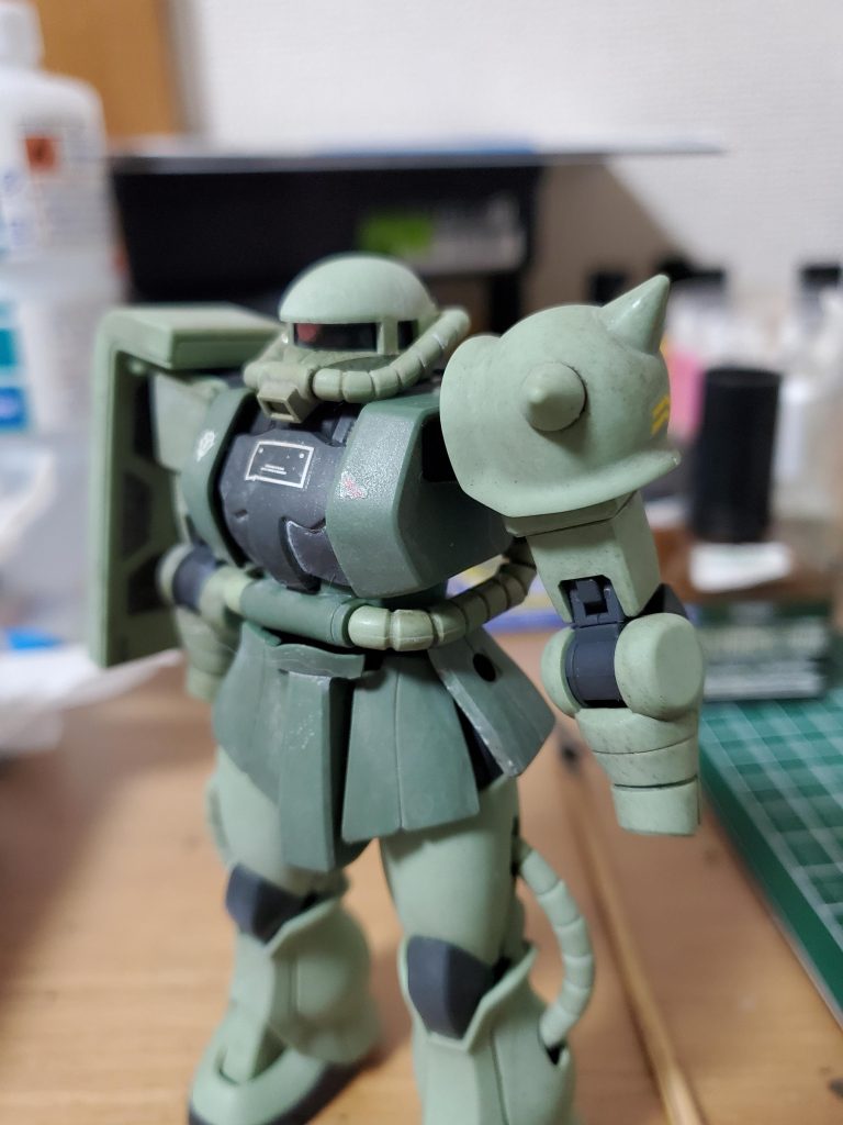 デカールで情報の追加特にシールドに情報を足してみました