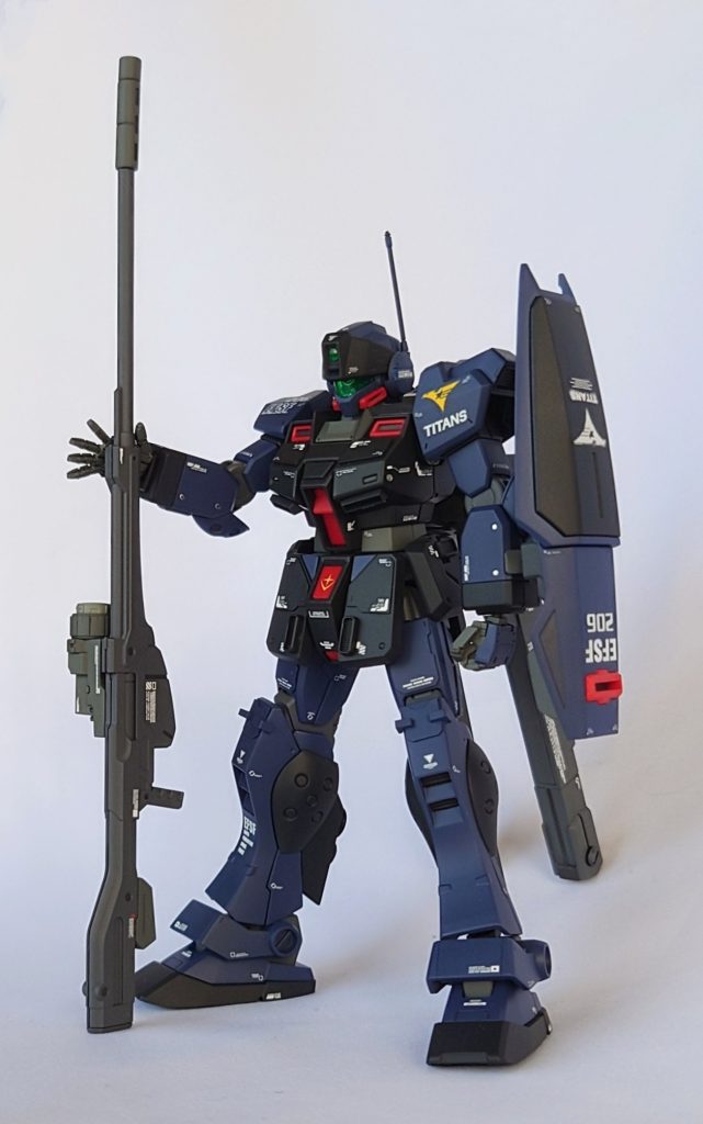 HGUC ジムスナイパーII(TITANS高機動試験機)–2枚目/制作者：ガノー