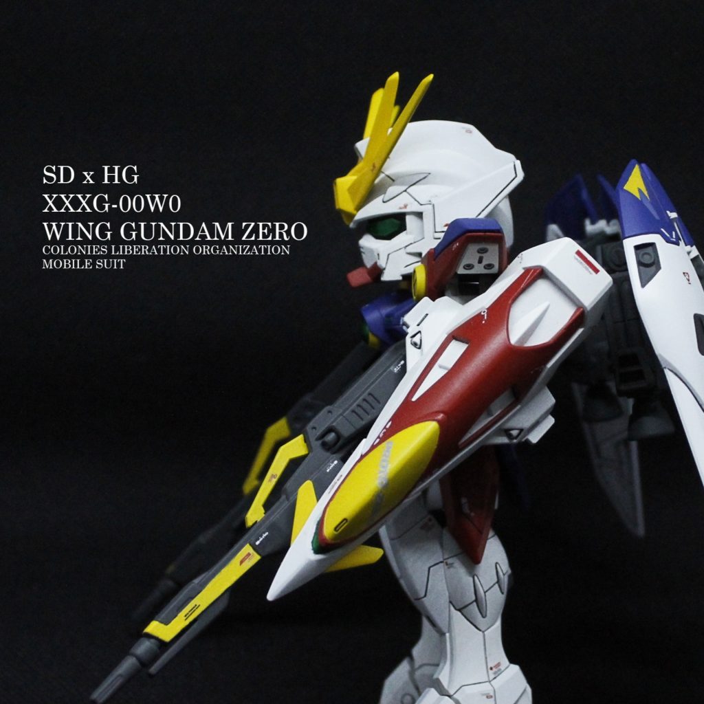 SD x HG Wing Gundam Zero–5枚目/制作者:jek014studio