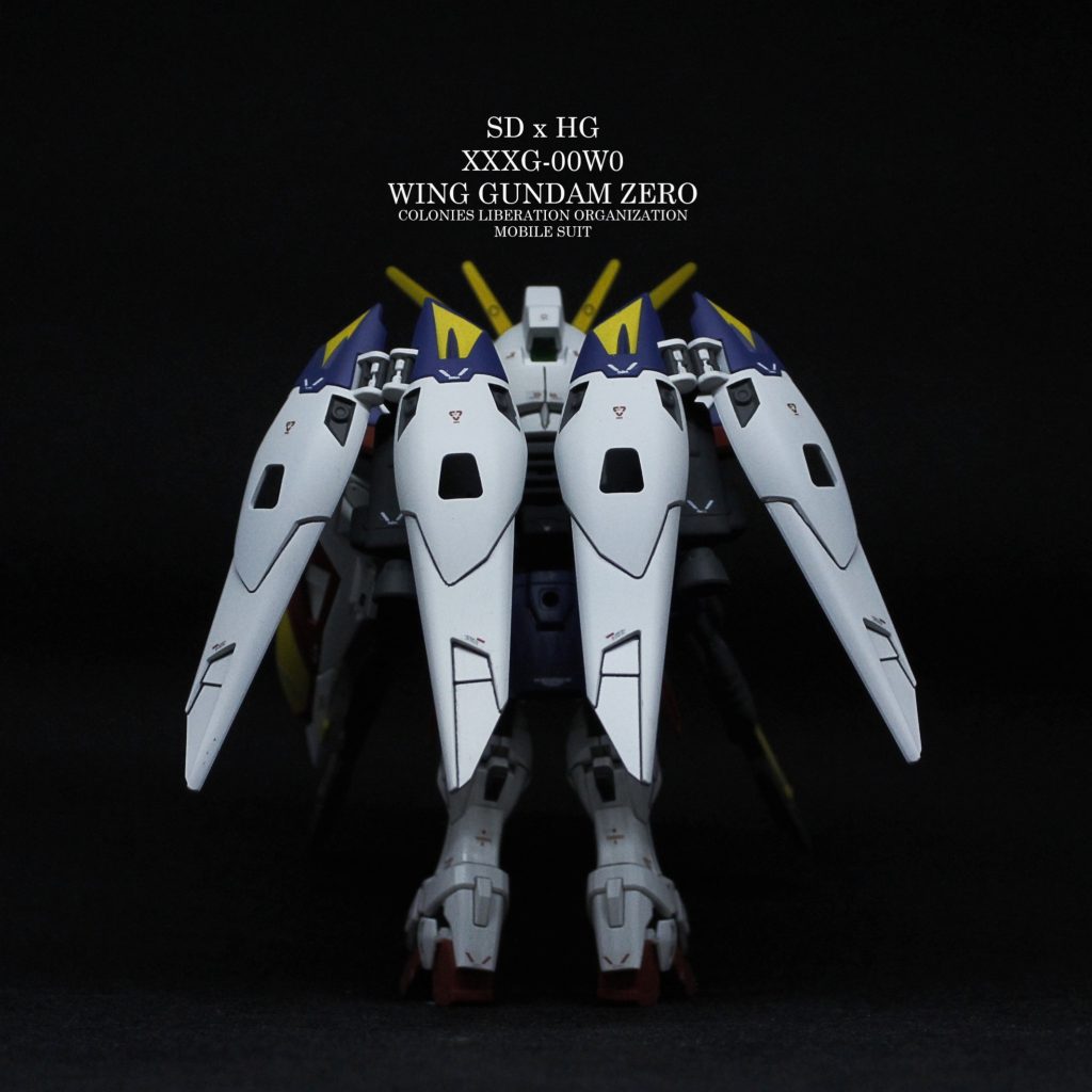 SD x HG Wing Gundam Zero–4枚目/制作者:jek014studio