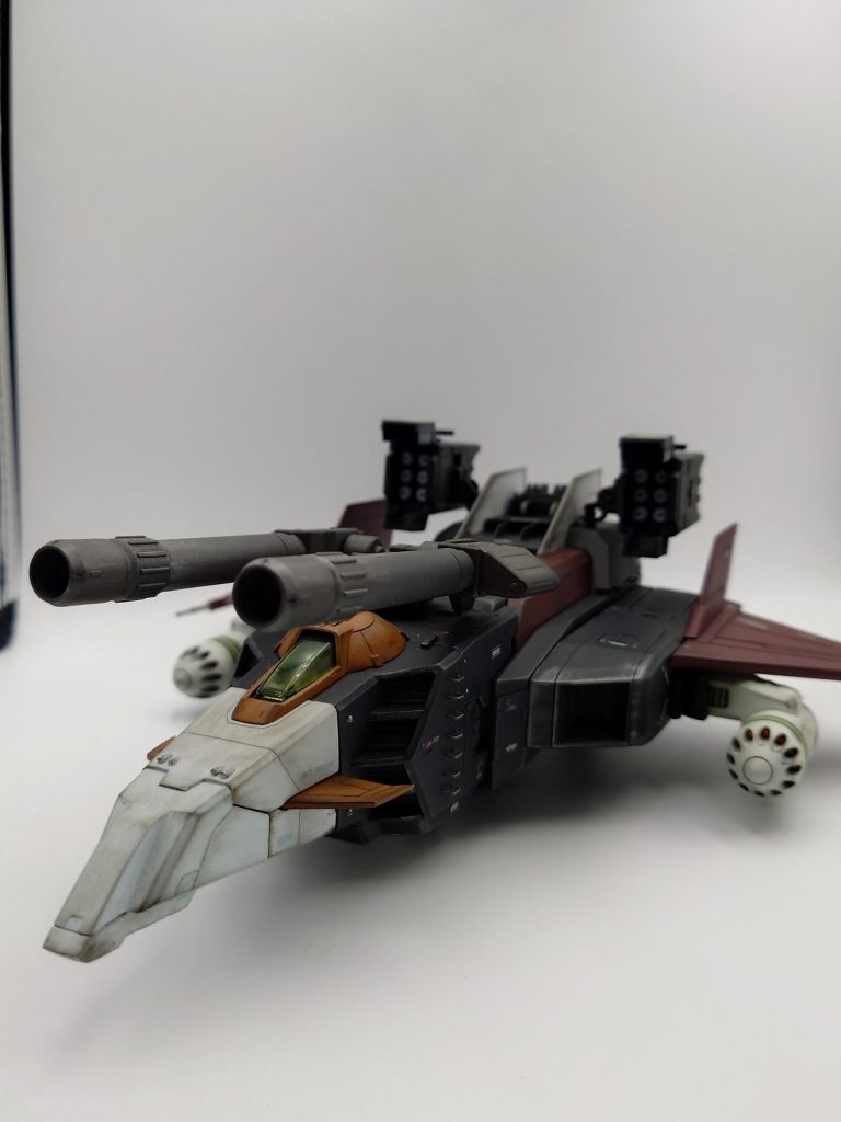 塗装は基本色を渋めにアレンジ、汚しは…上手くない。