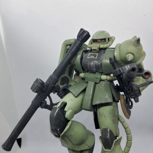 ザクII  宇宙ウェザリング