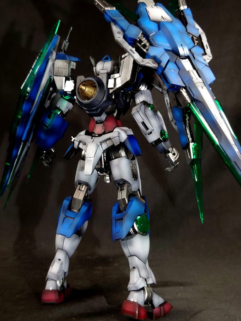 MGダブルオークアンタＦセイバー–4枚目/制作者：やっすおう