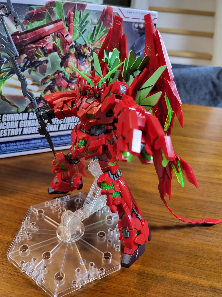 ガンダムベース福岡限定 ユニコーンガンダムペルフェクティビリティ デストロイモード 最終決戦仕様 Ver.GFT–2枚目/制作者：straikg