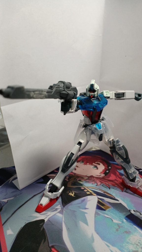 バスターライフルです。ウイングガンダムの流用です。