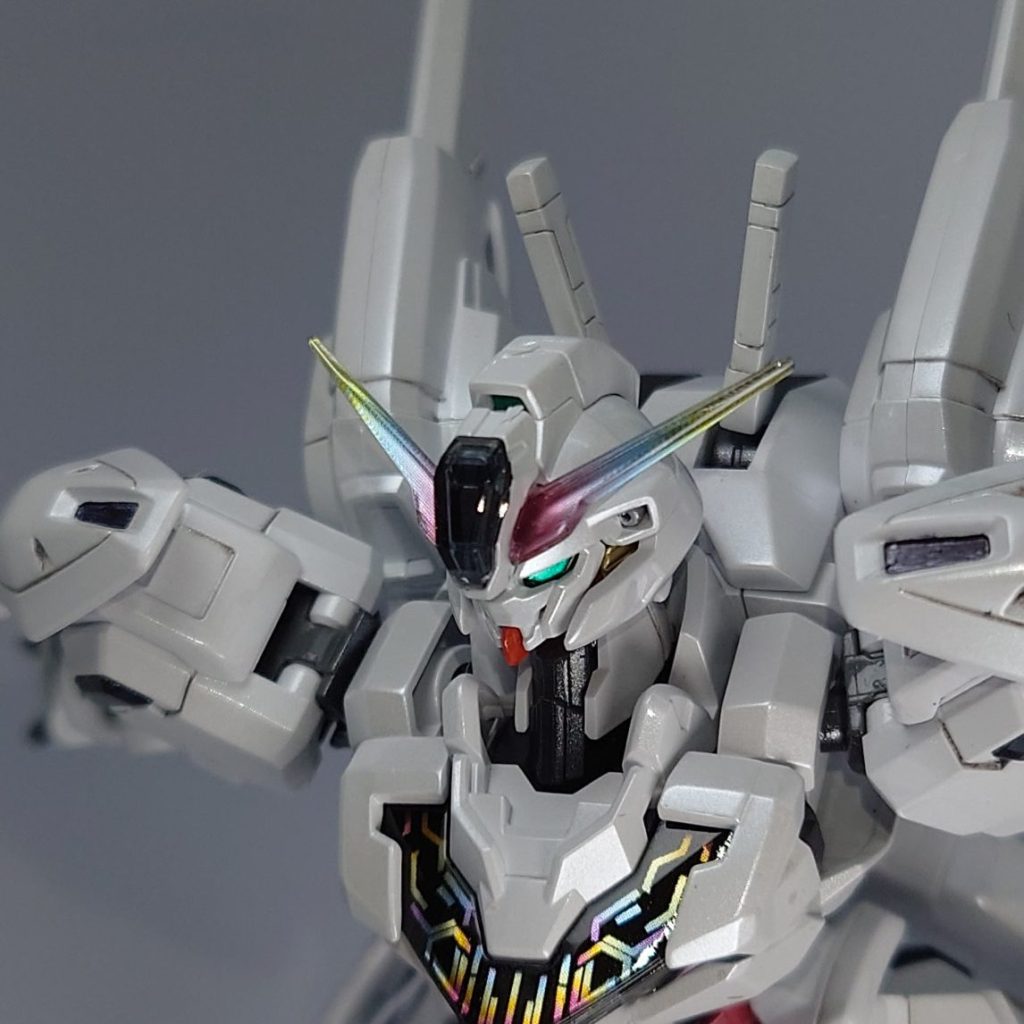 HG白いガンダム！パール&メタリック全塗装完成品！ HG キャリバーン パール全塗装光沢仕上げ｜to-yaさんのガンプラ作品