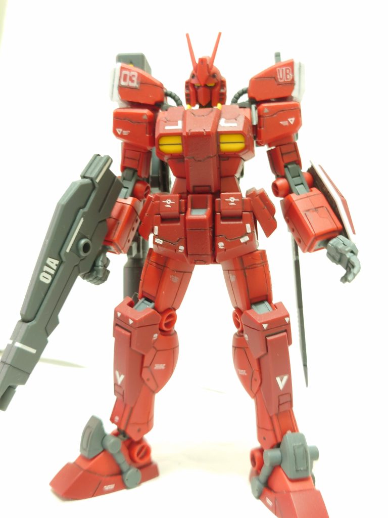 HGBF　ガンダムアメイジングレッドウォーリア–4枚目/制作者：MeeGoBelle