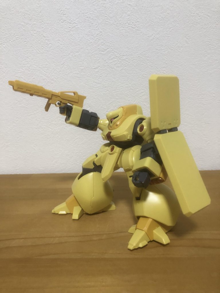 UC版の装備を持たせて。これはこれで嬉しいボーナスパーツ。