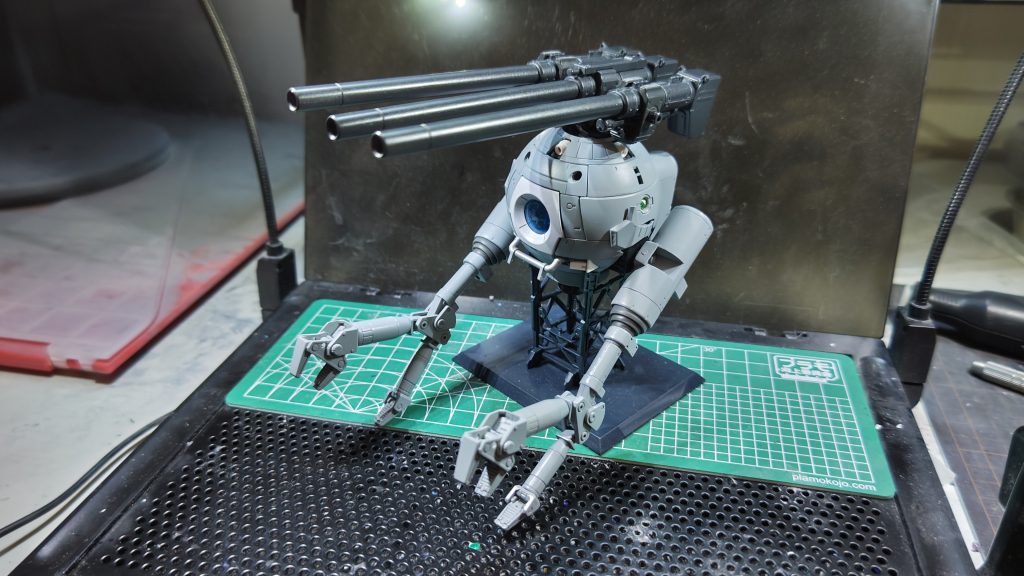 左俯瞰マニピュレーターが下がってるとなんか情けないでスね…