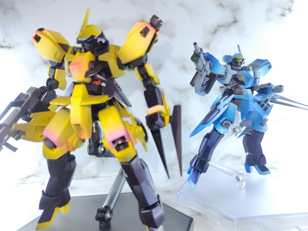 以前に制作したグレイズとの一枚。。