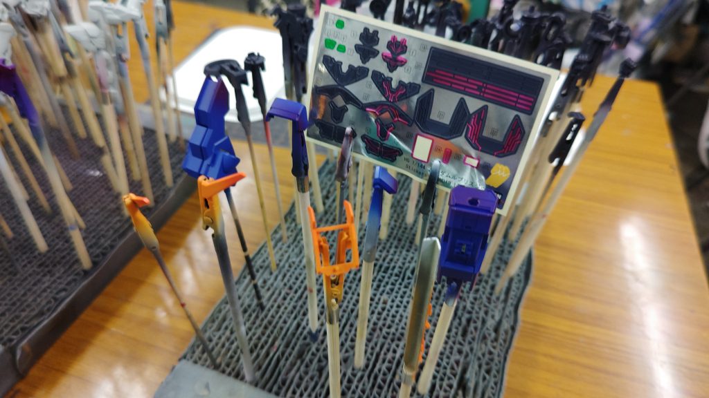 いつもの秋葉原工作室で！塗装時間は2時間半程度です！